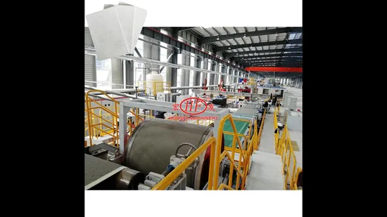 Calcium Silicate Board EPS Wall Panel Making Machine Production Line Lightweight Concrete Insulated Hollow Wall Panels House Light Fiber Cement Board Machine