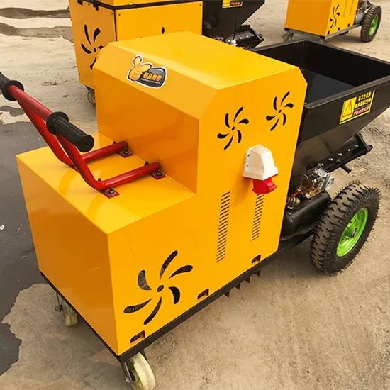 Automatic Cement Putty Gypsum Lime Plaster Paint Sprayer Electric Construction Concrete Shotcrete Wall Plastering Rendering Stucco Mortar Spraying Machine