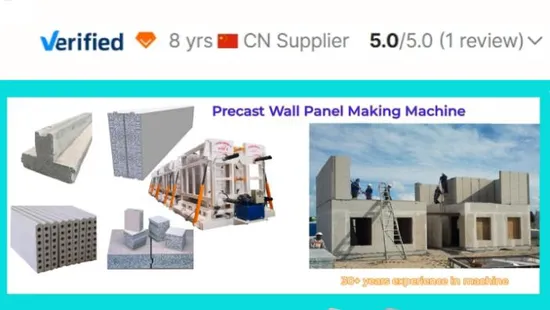 EPS Sandwich Wall Panel Machine for Lightweight Concrete Insulated Hollow Wall Panels House Light Wall Board Foam Fiber Cement Price Factory
