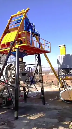 Hzs35 Commercial Concrete Batching Plant, Perfect for Engineering Use