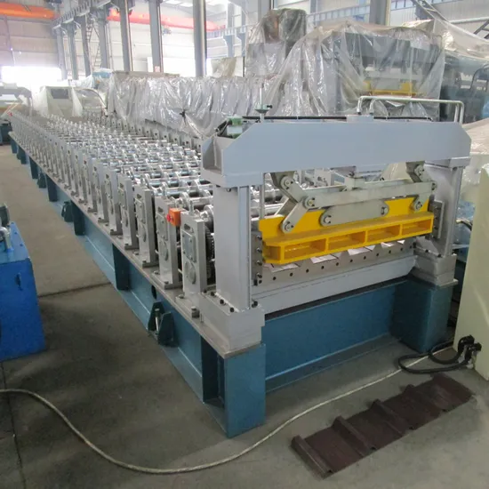 36 Months Warranty High Quality Glazed Steel Metal Trapezoidal Type Roof Panel Sheet Cold Roll Making/Forming Machine Building Material