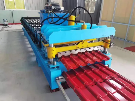 Zinc Roofing Steel Metal Sheet Rolling Machine for Building Material 