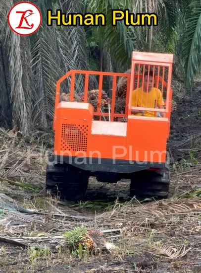 30HP Diesel Engine Crawler Carrier Hunan Plum 3.5ton 