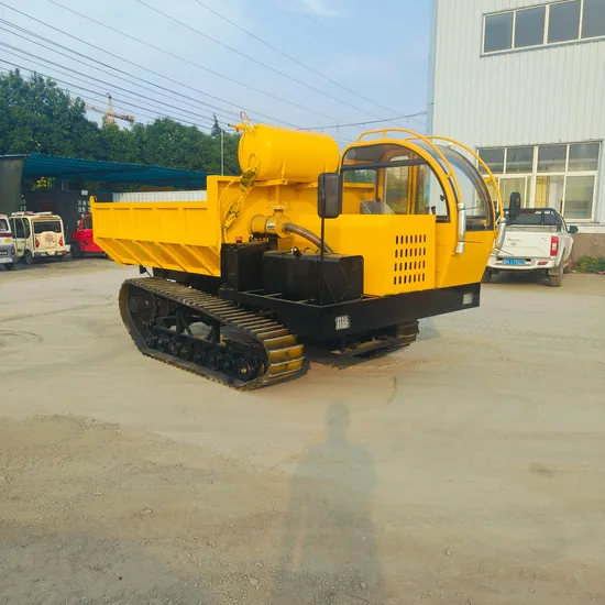 8 Ton Creeper Truck, Tracked Vehicle, Crawler Dumper/Crawler Transporter/Tracked Carrier Supplier 