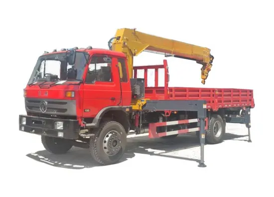 Manufacture 5tons How 6*4 Machinery Truck Mounted Construction Equipment Lorry Loading Crane 