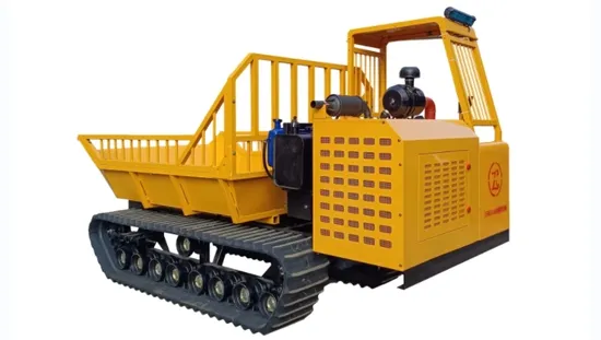Agriculture Wide Range of Use Crawler Dumper 5000kg Truck Carrier 