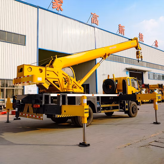 New Lifting Loading Manufacturer 16 Ton Factory Directly Sale Hydraulic Lorry Mobile Crane