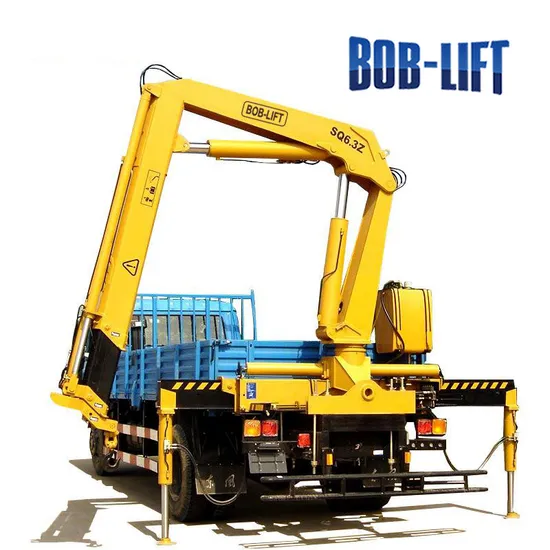 Forestry Winch Loading Lorry Truck Mounted Crane 