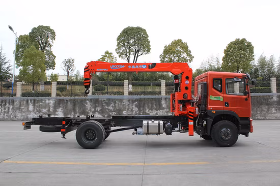 HBQZ 7 Ton Truck Crane Mobile Lorry Loading Crane with 4 Section Booms (SQ7S4)