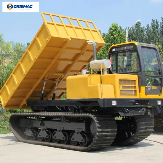 10 Ton Offroad Rubber Track Crawler Dumper Carrier Transporter 