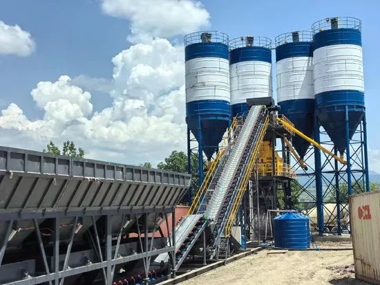 Hzs90 Fully Automatic Concrete Batching Plant 
