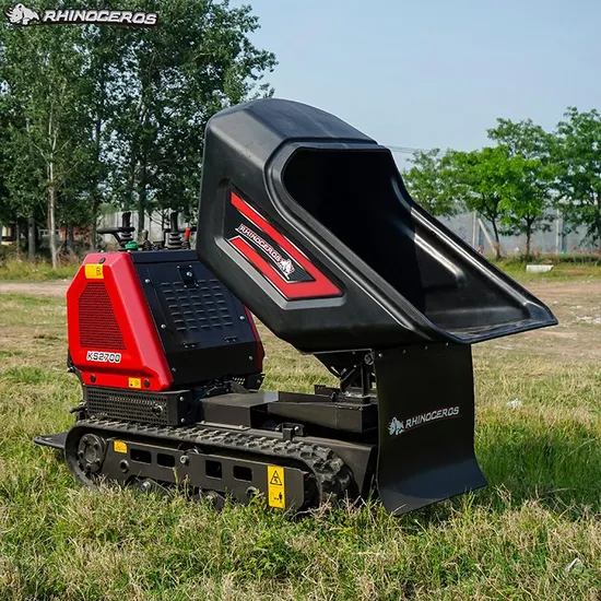 Rhinoceros Dumper Ks2700 Tracked Mud Concrete Buggy and Power Buggy for Sale 
