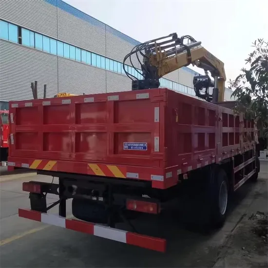 ODM 8*4 Hoist Construction Equipment Hydraulic Versatile Truck Mounted Lorry Loading Crane 