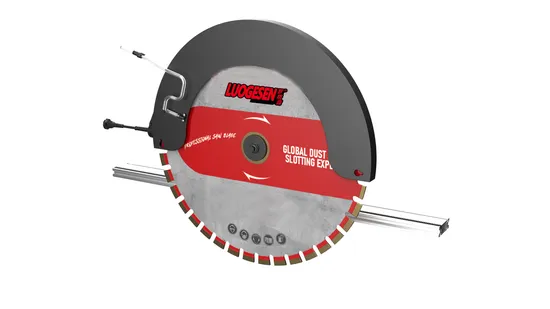 Wet/Dry Concrete Brussless Marble Cutter Hand Construction Decoration Power Road Cutting Electric Tool Circular Saw Wall Chaser Grooving Machine 