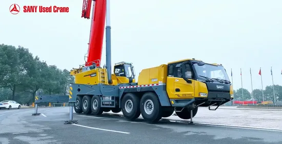 Sany Officially Certified Used 80t 2021 Year Truck Crane Stc800t5