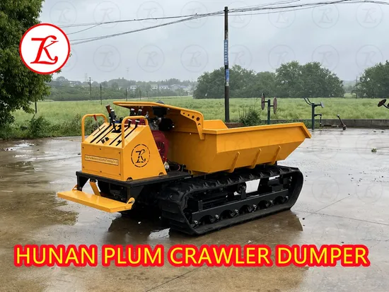 Streamlined Efficiency for Heavy Material Transport Crawler Carrier Used for Fruit Harvesting 