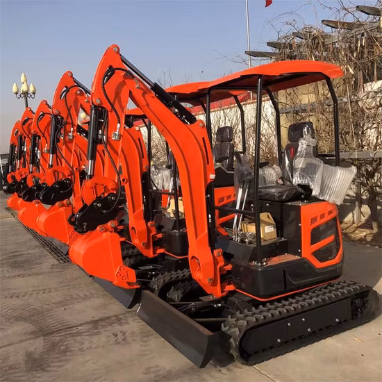 Crawler Small Digger Micro Hydraulic 1 Ton Mini Excavator for Sale