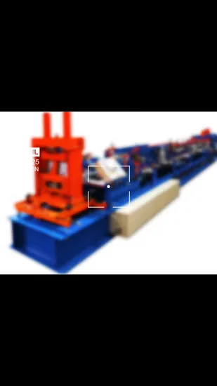 Automatic C/U Type Galvanized Steel Lintel/Purlin Cold Roll Forming Machine 