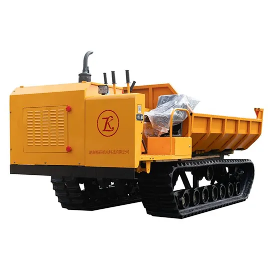 4.5 Tons High Operation Crawler Dumper Mini Dumper Truck Tracked Mini Transporter Carrier 