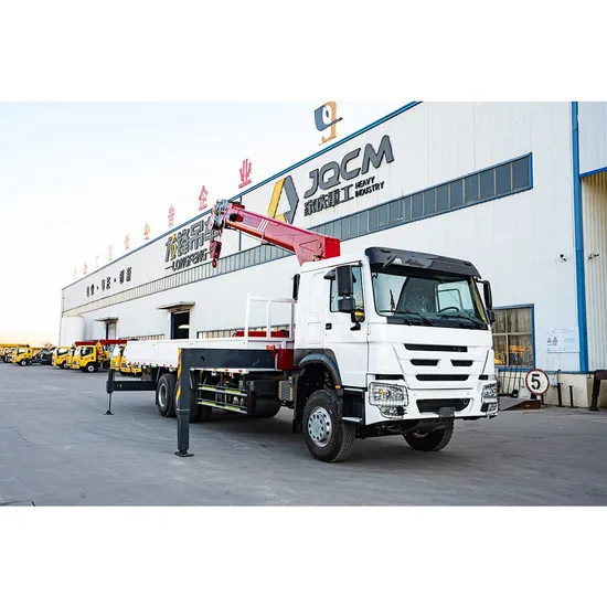 2025 China Best Selling Loading 10/12/14/16 Ton Crane Lorry Truck Cranes for Sale 6X4 Sinotruk HOWO Lorry Mounted Crane 