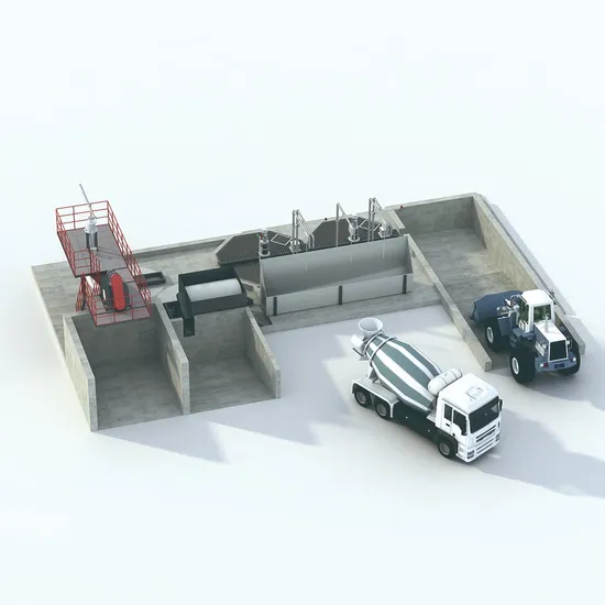 Wcre Sustainable Concrete Mixing Plant with Overseas Engineering Support 