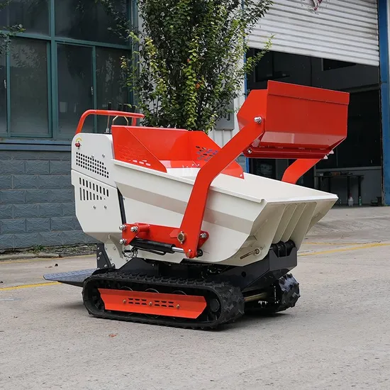 Free Shipping Mini Dumper Tracked 1 Ton Self Loading Dumper 
