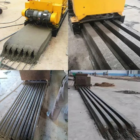 Precast Concrete Wall Panel Mold Machine Precast Concrete Lintel Wall Panel Extruder Making Machine 