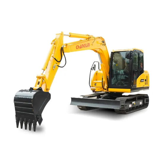 Construction Machinery Changlin Excavator Tracked 8ton Mini Excavator 