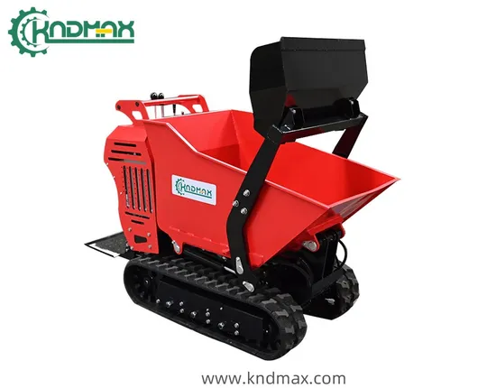 Kndmax Crawler Hcd500FL Hydraulic Tracked Mini Dumper Truck with Bucket 