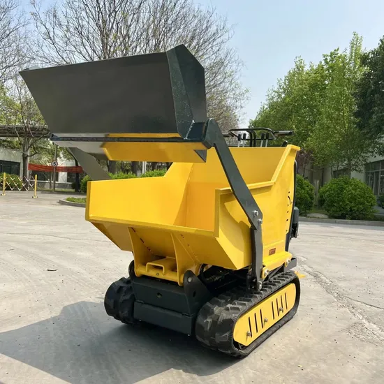 Easy Operated Small Weight Crawler Type Dump Carrier 