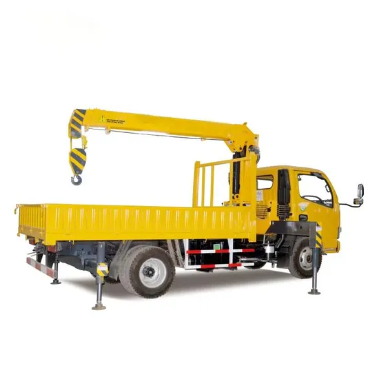 Manufacture 12tons Automated Control Truck Boom Mobile Construction Equipment Lorry Loading Crane 