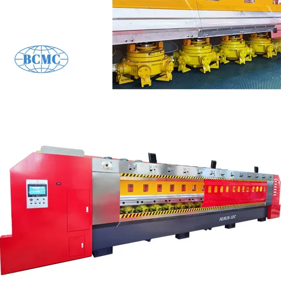 Fully Automatic Stone Grinding Polishing Machine for Granite Marble Slab Processing Poshlier Line