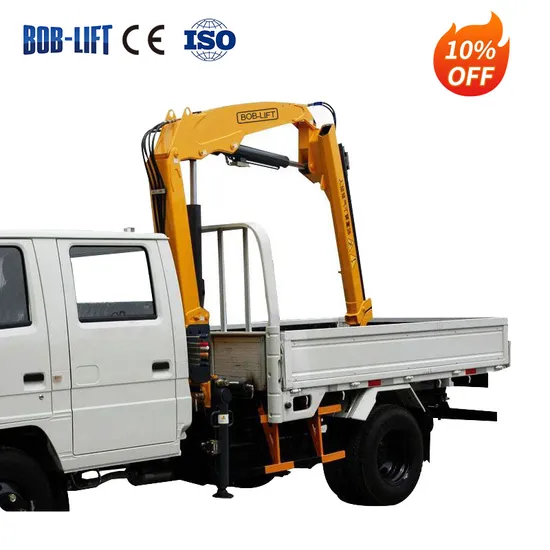 2 Tons Folding Arm Manipulator Truck Mounted Lorry Loading Crane 