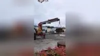 HBQZ Hydraulic Lift 20 Ton Truck Mounted Mobile Knuckle Boom Crane  with Dongfeng truck (SQ400ZB5) 