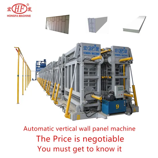 EPS Styrofoam Foam Cement Precast Wall Panel Production Line Insulated Lightweight Concrete Sandwich Wall Panel Machine Insulation Panel Machine Price for Build 